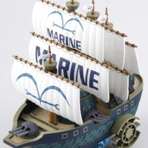 BANDAI Hobby - One Piece - 07 Marine Ship, One Piece Grand ShipCollection