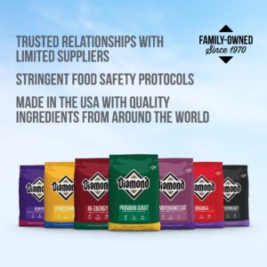 Diamond Premium Recipe Complete And Balanced Dry Dog Food For Growing Puppies, 40Lb