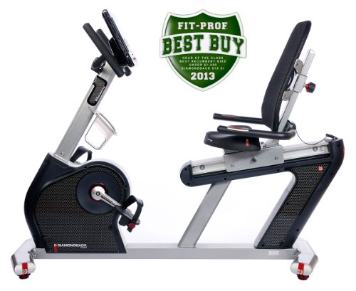 Diamondback Fitness 910SR Seat Recumbent with Electronic Display and Quiet Magnetic Flywheel