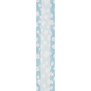 Wrights Extra Wide 1/2 Inch Double Fold Bias Tape for Quilting and Sewing, 27 Total Yards, White/Blue 9 Piece
