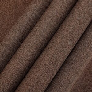 OLYCRAFT 39.4x16.9 Inch Brown Book Binding Cloth Bookcover Fabric Surface with Paper Backed Book Cloth Close-Weave Book Cloth for Book Binding Scrapbooking DIY Crafts