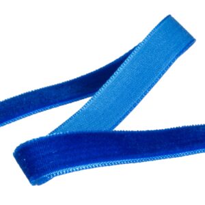 YASEO Blue Velvet Ribbon, 3/8 inch x 25 Yards, Ideal for Choker, Gift Wrapping, Crafts, and Decorations