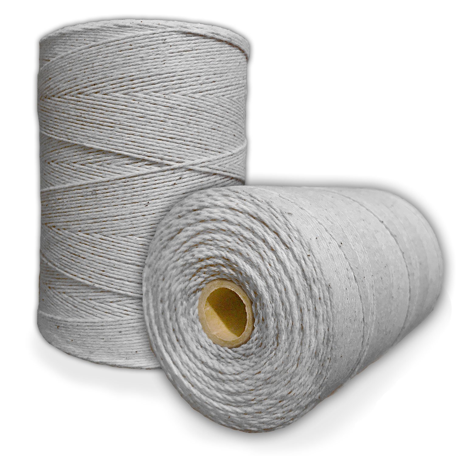 Durable Loom Warp Thread (Gray), 8/4 Warp Yarn (800 Yards), Perfect for Weaving: Carpet, Tapestry, Rug, Blanket or Pattern - Warping Thread for Any Loom