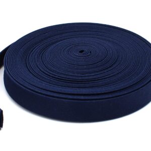 Bias Tape ~ 1/2" Wide Double-fold Bias Tape ~ Navy ~ Poly Cotton (10 Yards/Pack)~ Made in USA