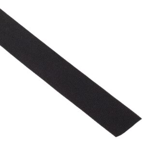 1" Black Nylon Binding Tape Type III Grosgrain Milspec 5038-100 Yard Roll