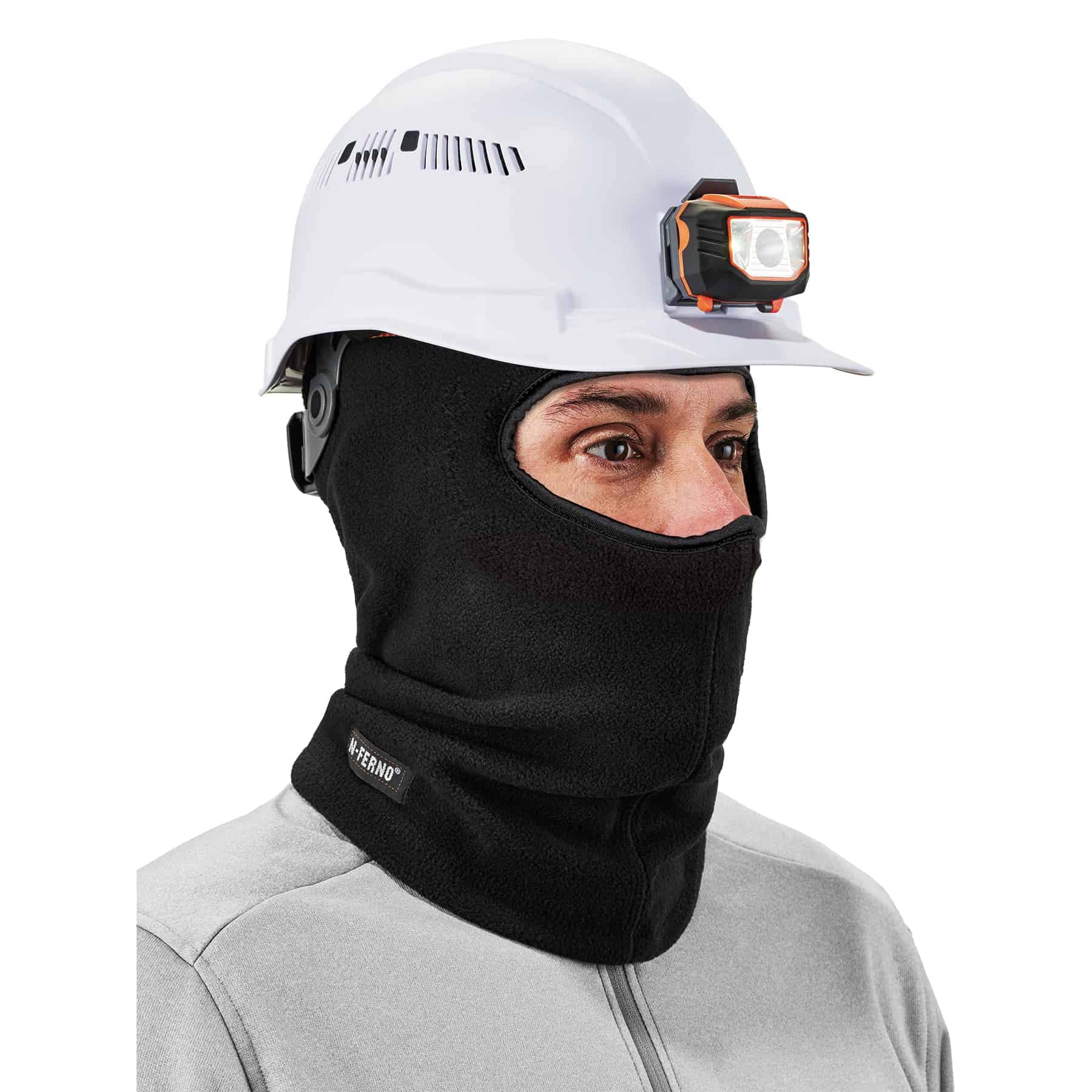 Balaclava, Winter Face Mask, Thermal Black Fleece, Ergodyne N-Ferno 6821