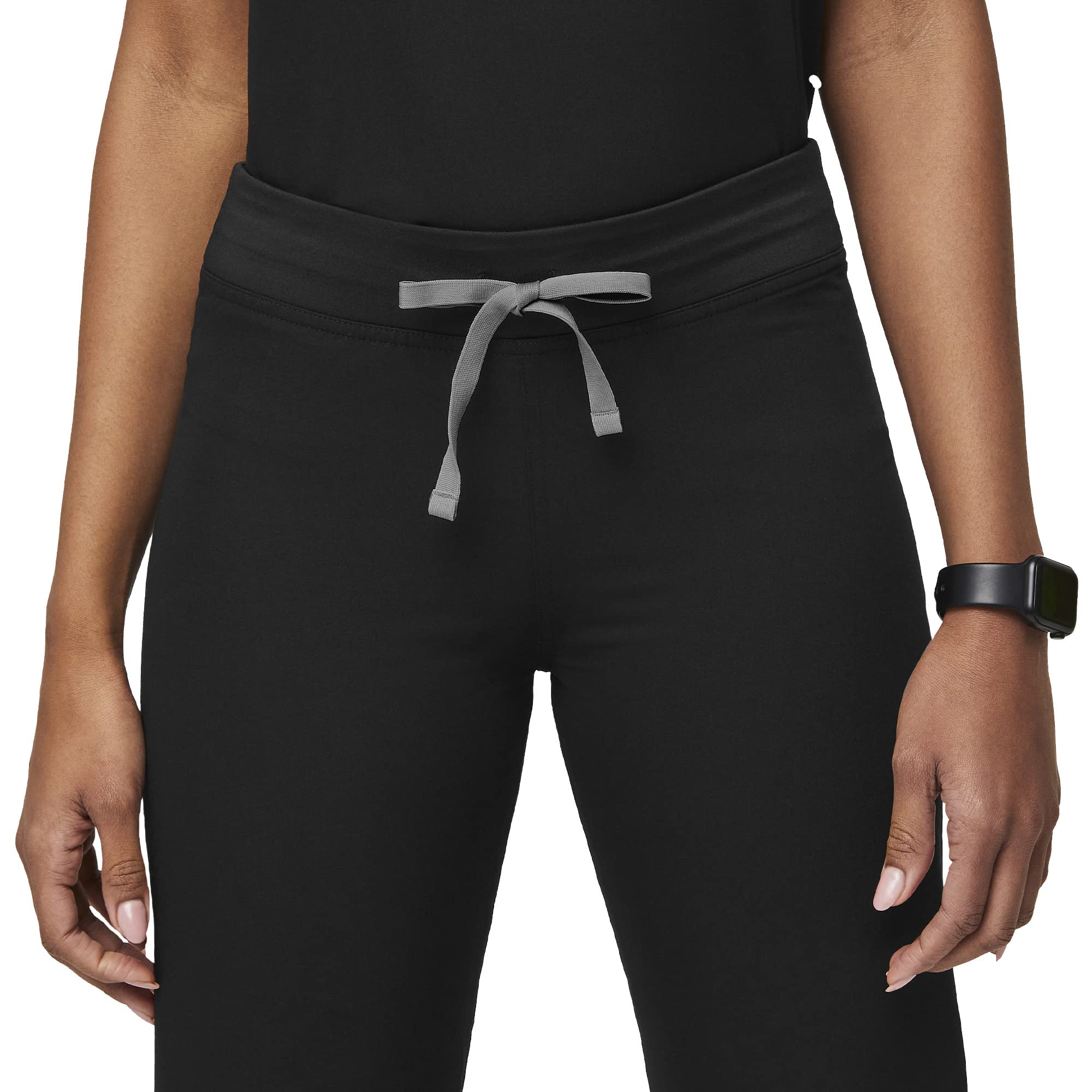 FIGS Livingston Basic Scrub Pants for Women – Black, XXS