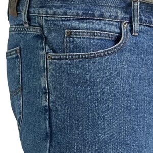 Lee Men's Big & Tall Legendary Regular Straight Jean, Pepper Stone, 44W x 29L