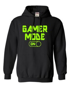 go all out 4x-large black mens gamer mode on funny gift for gaming lovers sweatshirt hoodie