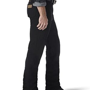 Wrangler Men's Cowboy Cut Slim Fit Jean, Shadow Black, 40W x 30L