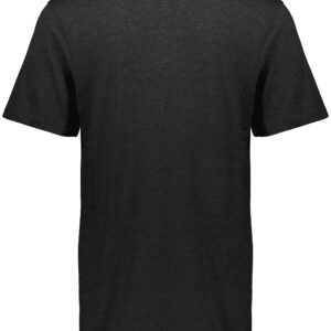 Augusta Sportswear mens Tri-blend T-shirt Short Sleeve, Black Heather, 4X-Large US