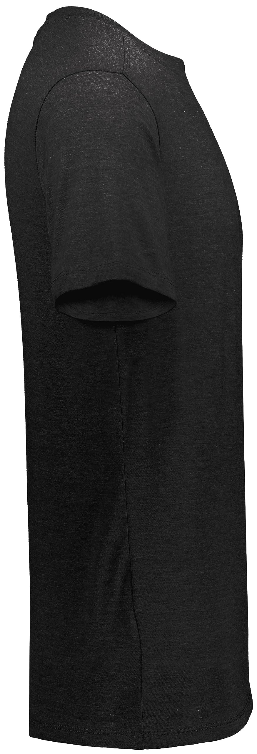 Augusta Sportswear mens Tri-blend T-shirt Short Sleeve, Black Heather, 4X-Large US