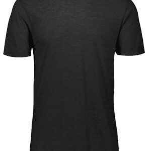 Augusta Sportswear mens Tri-blend T-shirt Short Sleeve, Black Heather, 4X-Large US