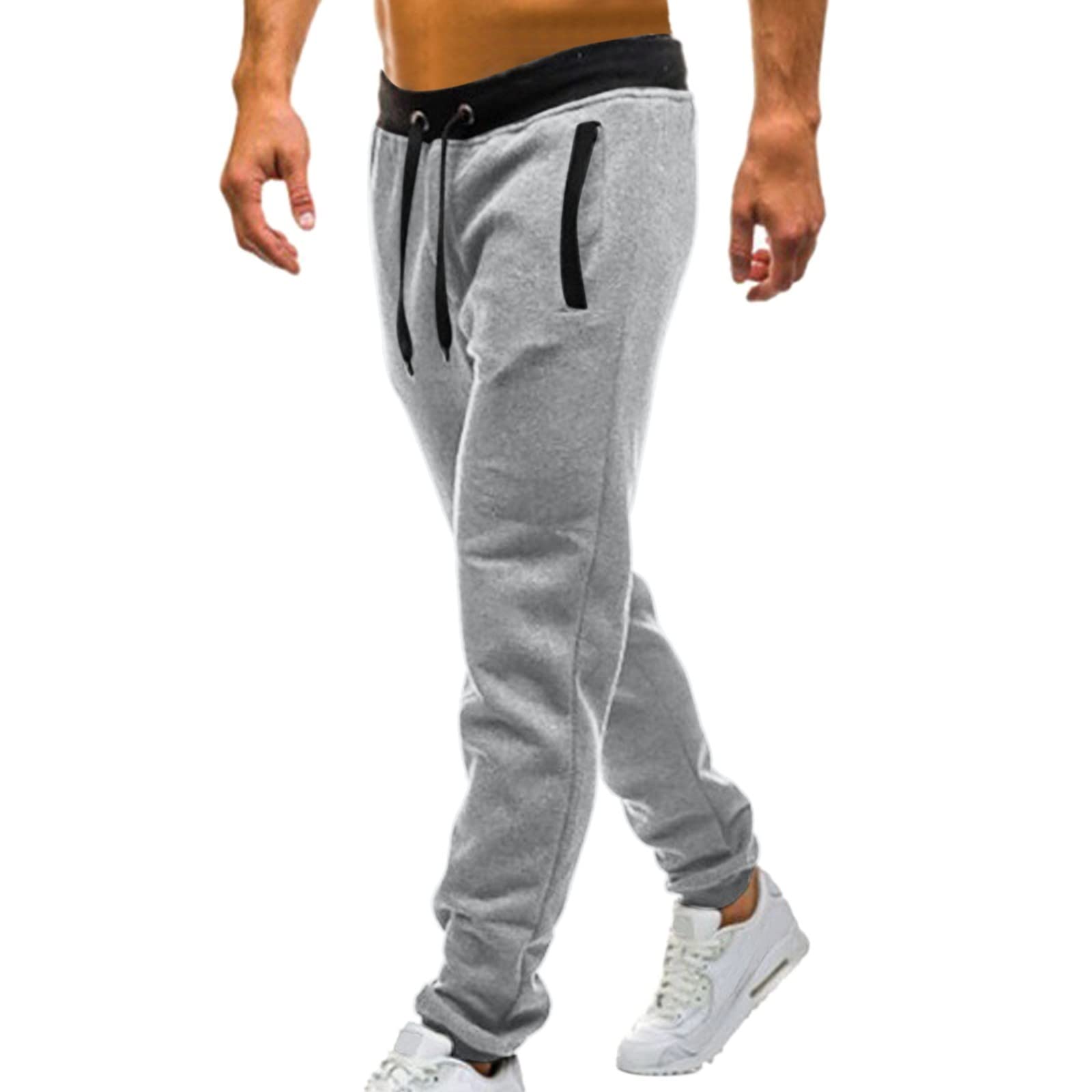 Deals of The Day Men's Large Tall Athletic Pants Cotton Track Pants for Men Mens Jogger Pajama Pants Mens Winter Work Pants Mens Khaki Patagonia Gray Trousers Mens Mens Rain Pants