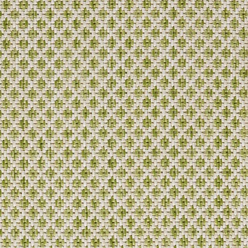 Nourison Courtyard Indoor/Outdoor Ivory Green 2' x 3' Area Rug, Geometric, Easy Cleaning, Non Shedding, Bed Room, Living Room, Dining Room, Deck, Patio, Backyard (2x3)