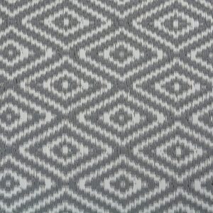 DII Reversible Indoor/Outdoor Diamond Woven Rug, 4x6', Gray