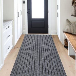 antpop runner rug 2ft x 6ft outdoor indoor runner rugs with rubber backing washable rug runner carpet for hallway entryway kitchen bathroom laundry room balcony garage patio