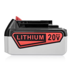 firstpower 7.0ah 20v lithium battery replace for black and decker 20v li-ion batteries lbxr20 lb20 lbx20 lbxr2020-ope lbxr20b-2 lb2x4020 compatible with black and decker 20v cordless tools