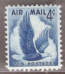 stamps u.s. air mail eagle in flight c48 mnh