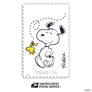 Charles M. Schulz Peanuts Forever Postage Stamps (Charlie Brown, Snoopy, and The Rest of The Crew)