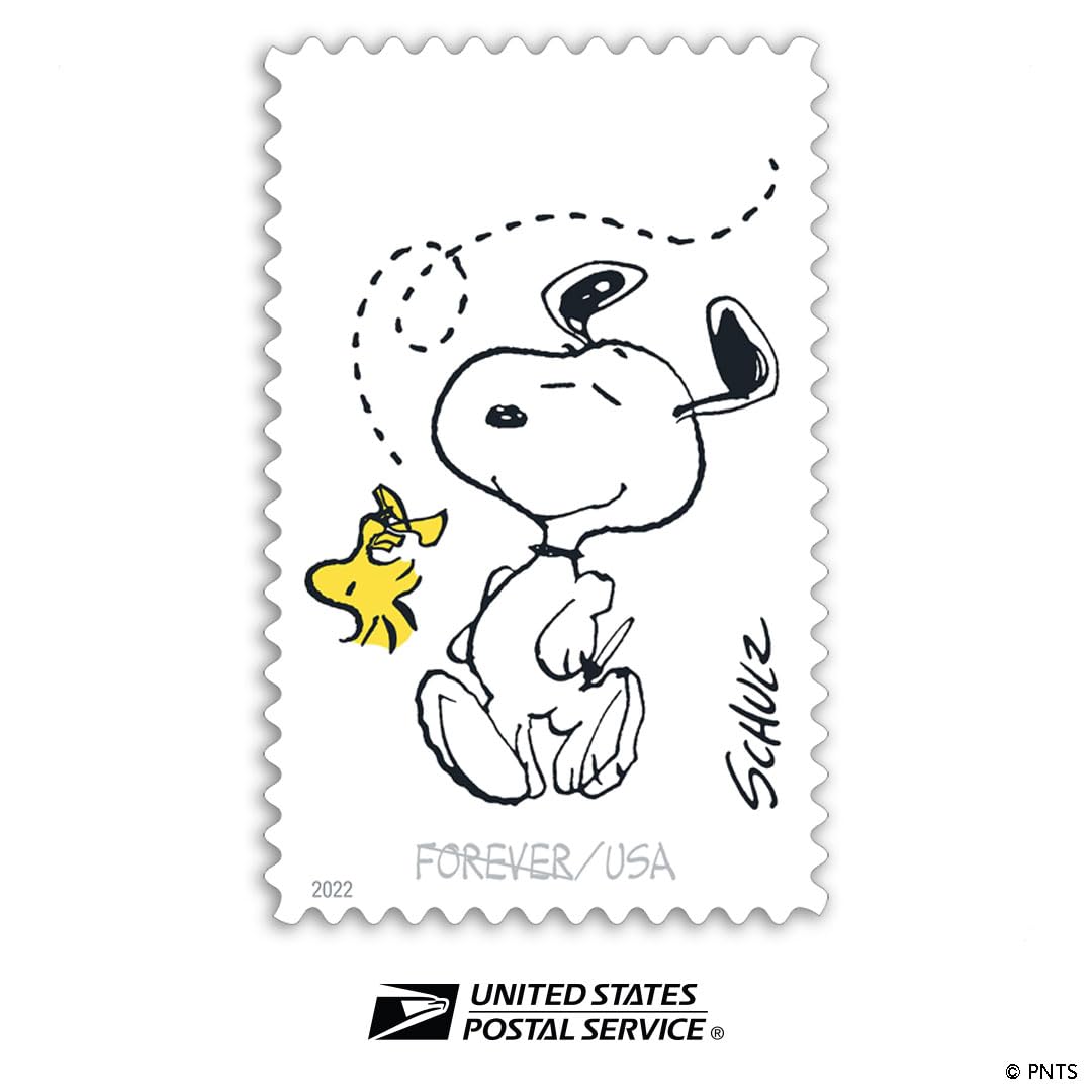 Charles M. Schulz Peanuts Forever Postage Stamps (Charlie Brown, Snoopy, and The Rest of The Crew)