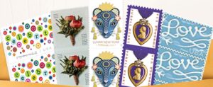 20 forever postage stamps - stamp design may vary