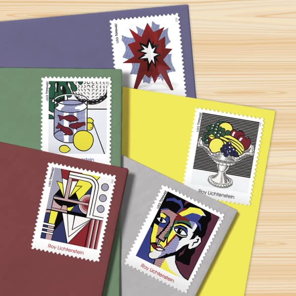 US Stamps 2023 SC#5788-5792 Roy Lichtenstein Stamps (20 Single Stamps) MNH VF