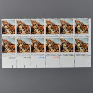 sheet 12 1975 us postal service stamps bicentennial bunker hill scott 1564
