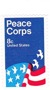 1972 u.s. 8c stamp peace corps issue, scott#1447