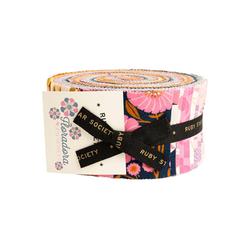 Moda Fabrics Floradora Ruby Star Society Jelly Roll Strips