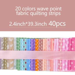Jelly Roll Fabric, Roll Up Cotton Fabric Quilting Strips, Jelly Roll Fabric Strips for Quilting, Patchwork Craft Cotton Quilting Fabric, Patchwork Fabric Sets with Different Patterns