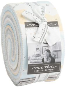 paper + cloth d is for dream jelly roll 40 2.5-inch strips moda fabrics 25120jr