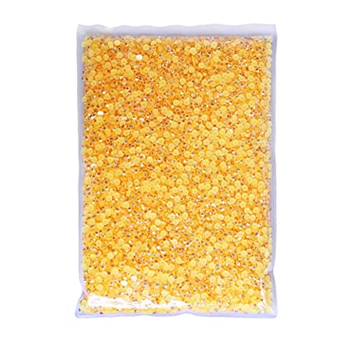 Jelly AB Resin Non Hot Fix Rhinestones 2-6mm Flatback Plastic Crystals Strass Glitters Stone Bulk Big Package for DIY