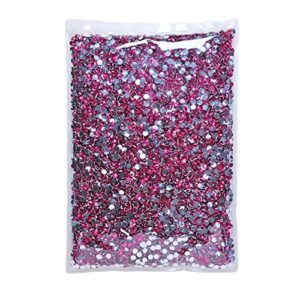 Jelly AB Resin Non Hot Fix Rhinestones 2-6mm Flatback Plastic Crystals Strass Glitters Stone Bulk Big Package for DIY