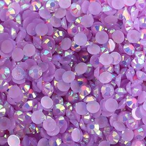 Bulk Jelly AB Resin Rhinestones Non Hotfix Rhinestone Craft Supplies Crystal for Bottles Mugs Tumbler Embellishments