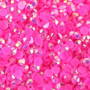 Bulk Jelly AB Resin Rhinestones Non Hotfix Rhinestone Craft Supplies Crystal for Bottles Mugs Tumbler Embellishments