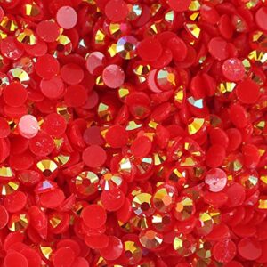 Bulk Jelly AB Resin Rhinestones Non Hotfix Rhinestone Craft Supplies Crystal for Bottles Mugs Tumbler Embellishments