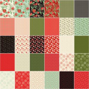 Riley Blake Designs Sandy Gervais Adel in Winter Rolie Polie 40 2.5-inch Strips Jelly Roll RP-12260-40