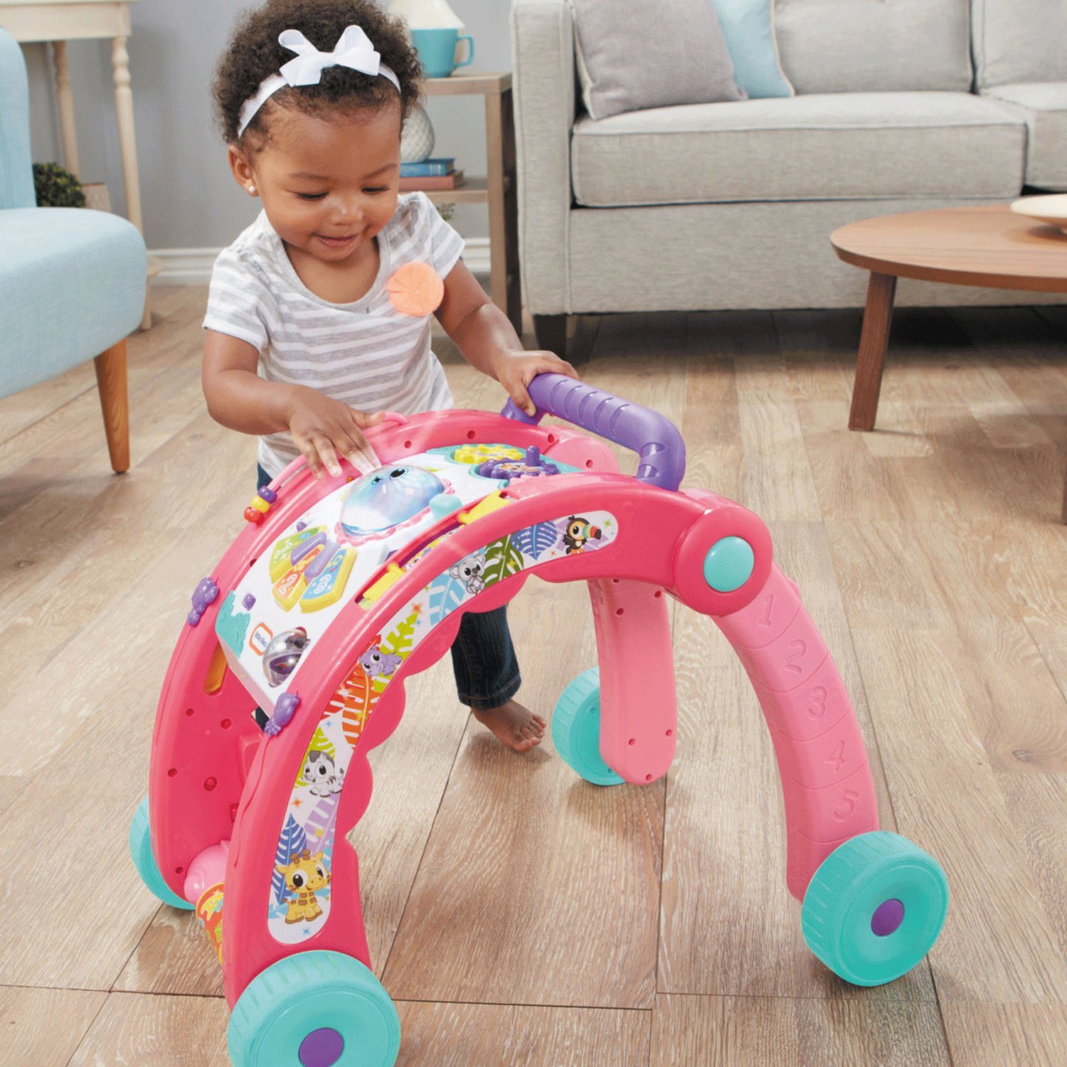 Little Tikes 3-in-1 Activity Walker, Pink