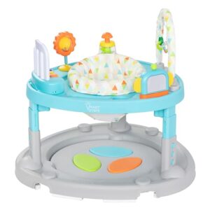 smart steps bounce n' dance 4-in-1 activity center walker, harmony fun