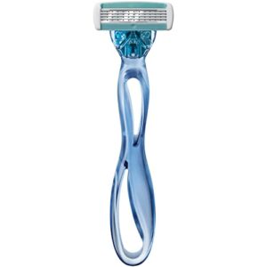 BIC Soleil Bella Click Women's 4-Blade Disposable Razor, 1 Handle and 4 Cartridges