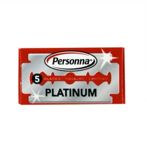 personna, stainless steel double edge razor blades, 5 count