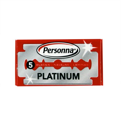 Personna, Stainless Steel Double Edge Razor Blades, 5 Count