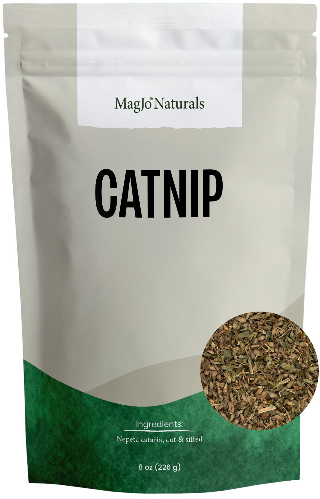 MagJo Naturals Farm Direct Catnip | Freshest Available | Bulk Bag (Half Pound)