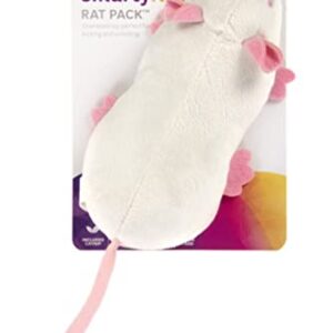 SmartyKat Rat Pack Kicker Plush Catnip Cat Toy - Randomly Selected Color, Jumbo