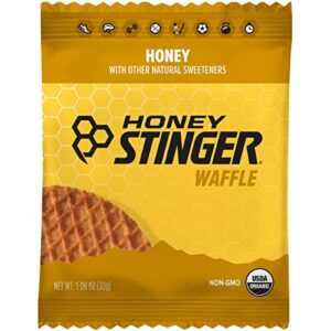 honey stinger organic honey waffles 12 count, 1.06 oz