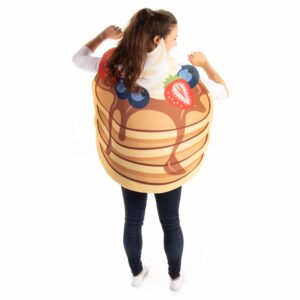 Pancakes & Waffles Halloween Couples Costumes - Funny Breakfast Food Outfits