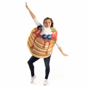 Pancakes & Waffles Halloween Couples Costumes - Funny Breakfast Food Outfits