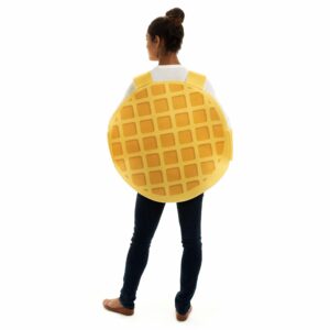 Pancakes & Waffles Halloween Couples Costumes - Funny Breakfast Food Outfits