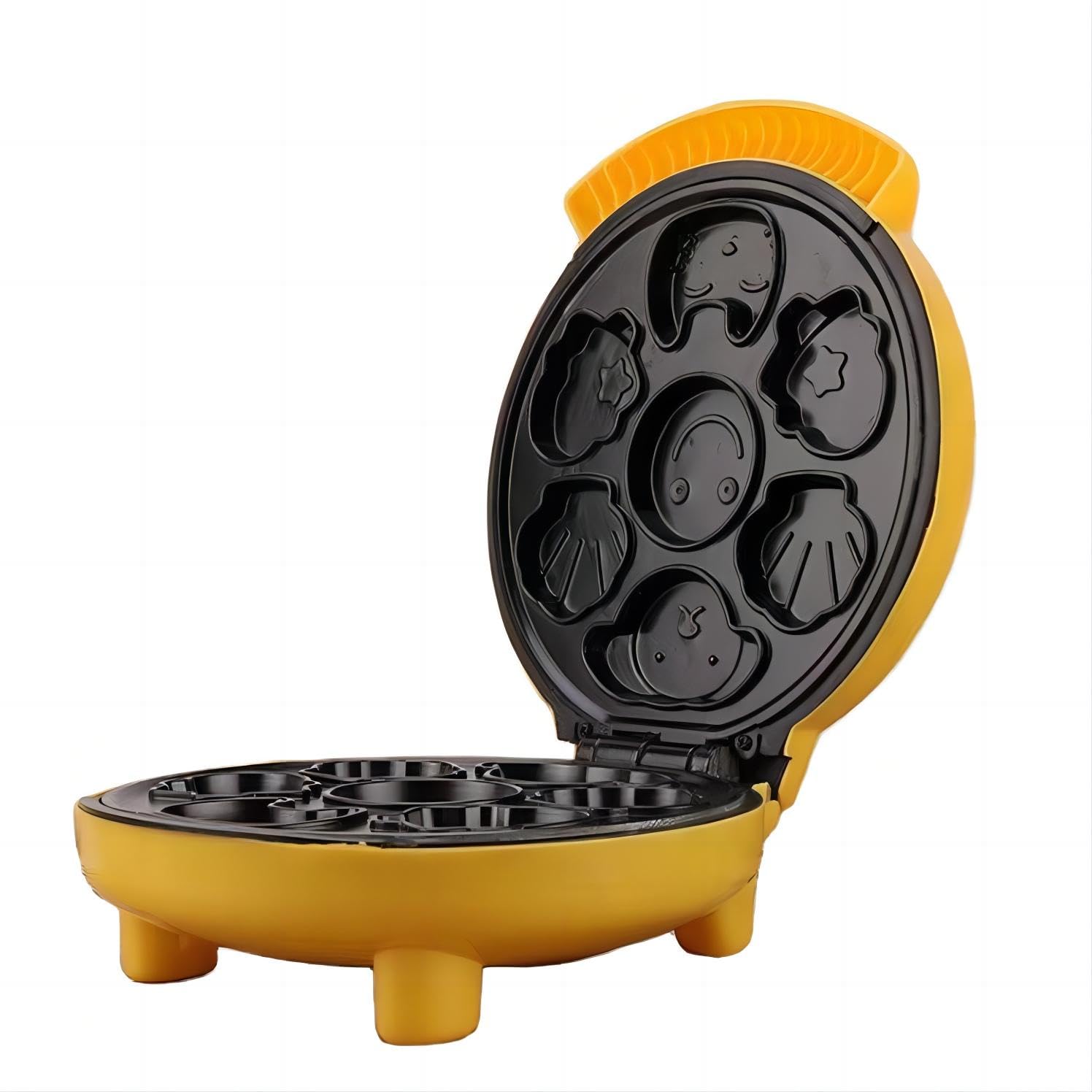 Waffle Maker for Kids 7 Different Shaped Pancakes Animal Waffle Maker Electric Nonstick Waffler Iron, Pan Cake Cooker